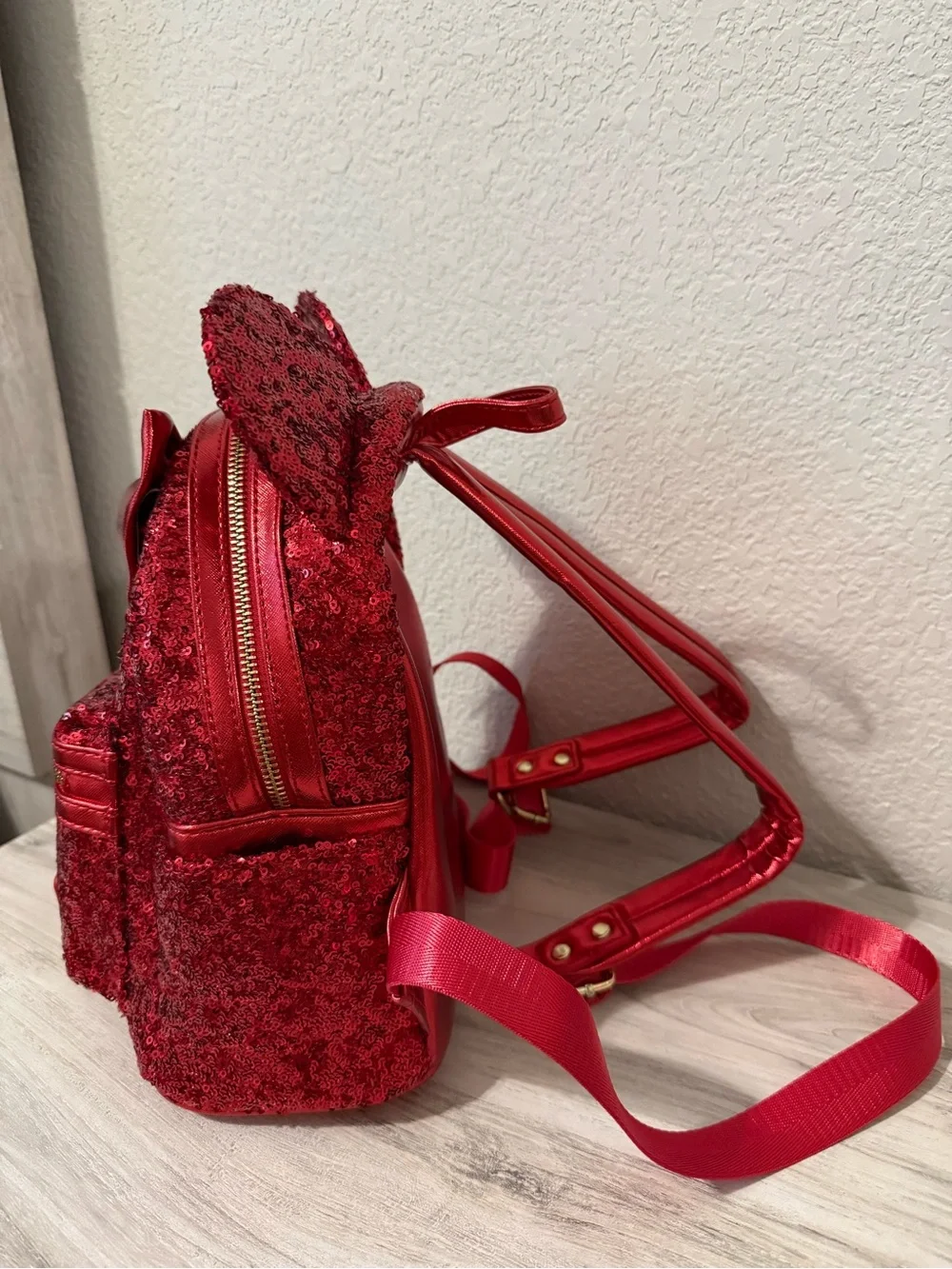 Loungefly sparkling red